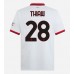 Maillot de foot AC Milan Malick Thiaw #28 Extérieur vêtements 2024-25 Manches Courtes